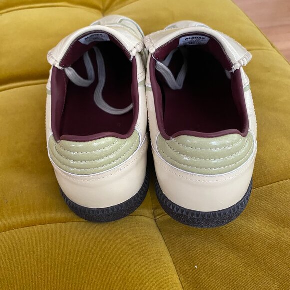 ALOHAS Cream and Burgundy Athletic Shoes - Picture 5 of 6